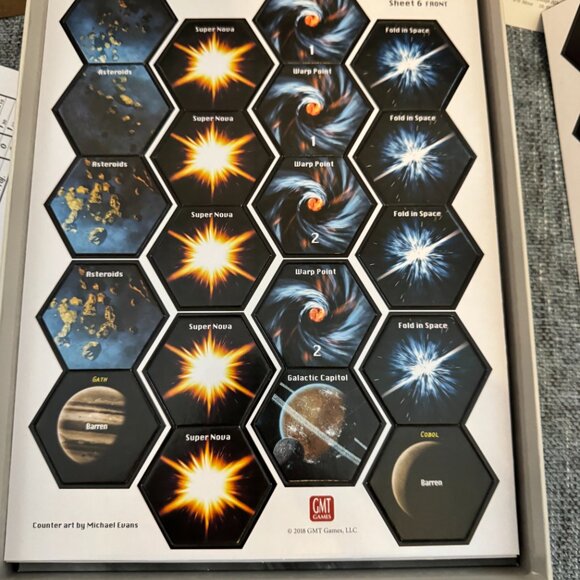 Space Empires: Replicators (open, unpunched) GMT Games GMT1717 - Picture 13 of 16